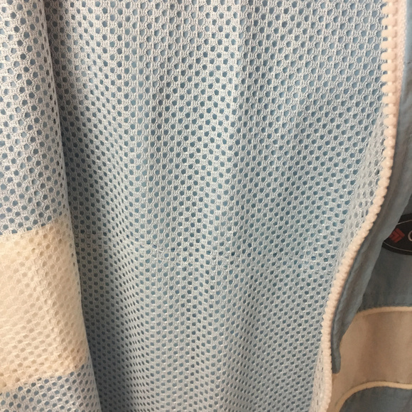 Columbia & Sun Sport Blue and White Stripped Vest - Picture 7 of 7